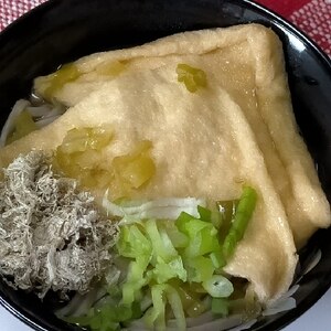 たぬき(キツネ蕎麦)